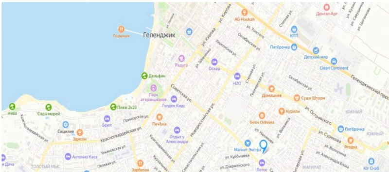 Объект по адресу Краснодарский край, Советская ул, д. 77