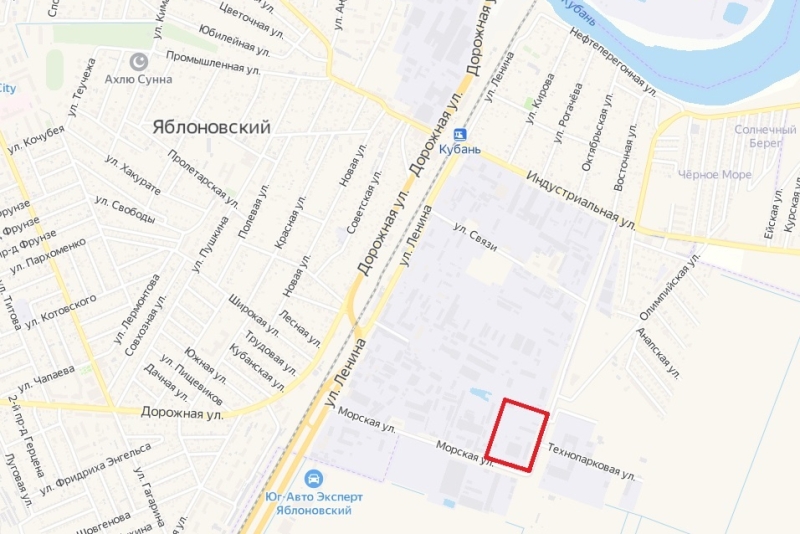 Объект по адресу Краснодарский край, Морская ул, д. 9