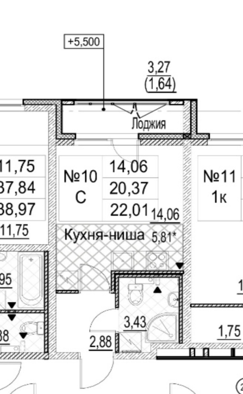 Объект по адресу Санкт-Петербург г, Октябрьская наб, д. 56