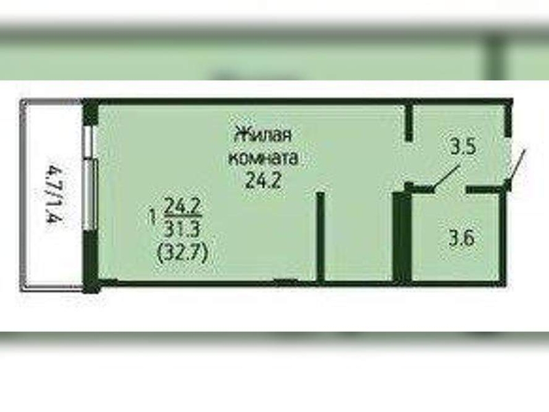 Объект по адресу Краснодарский край, 1-й Лиговский проезд, д. 1