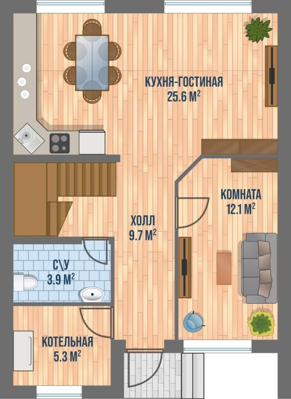 Объект по адресу Московская обл, Варежки-3 кв-л, Бирюзовая ул, д. 13