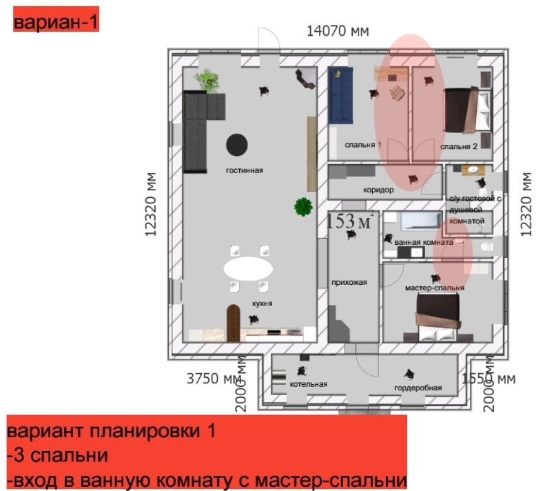 Объект по адресу Московская обл, Гридюкино д, Гридюкино-1 тер