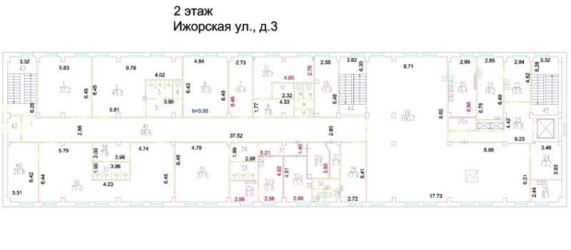 Объект по адресу Москва г, Ижорская ул, д. 3