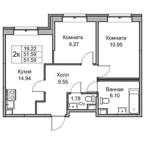 Объект по адресу Санкт-Петербург г, Ивинская ул, д. 9стр1