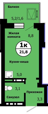 Объект по адресу Красноярский край, Лесников ул