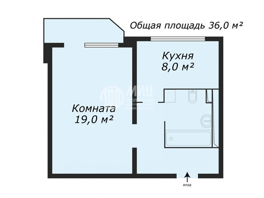 Объект по адресу Москва г, Привольная ул, д. 9к1