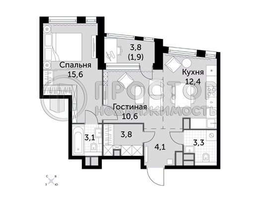 Объект по адресу Москва г, Варшавское ш, д. 37А