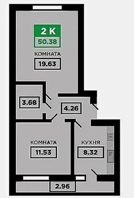 Объект по адресу Краснодарский край, им. лётчика Позднякова ул, д. 2к11