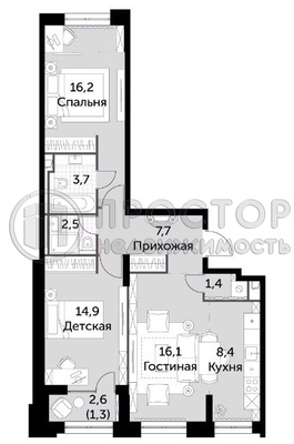 Объект по адресу Москва г, Шелепихинская наб, д. 40к2